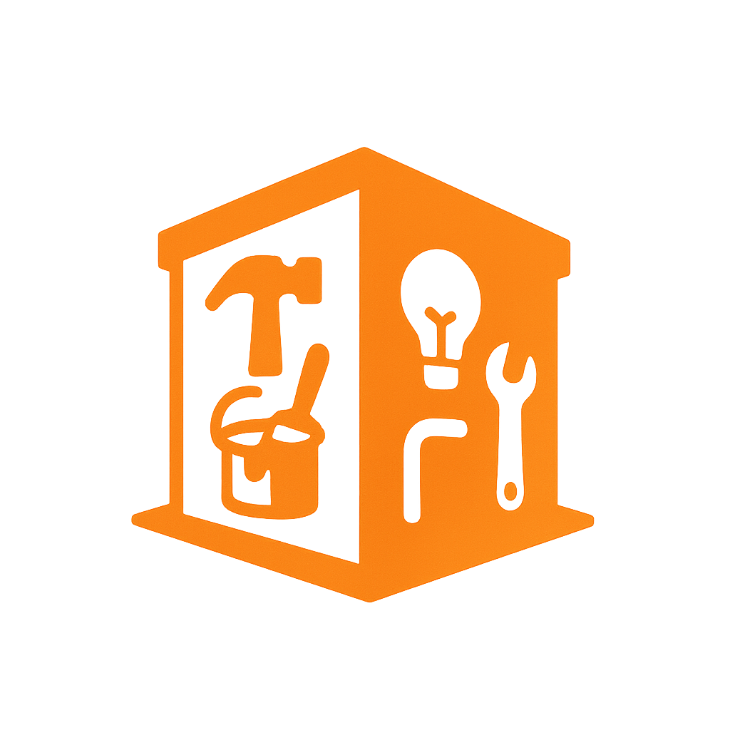 Ferretería Esquina Naranja Logo